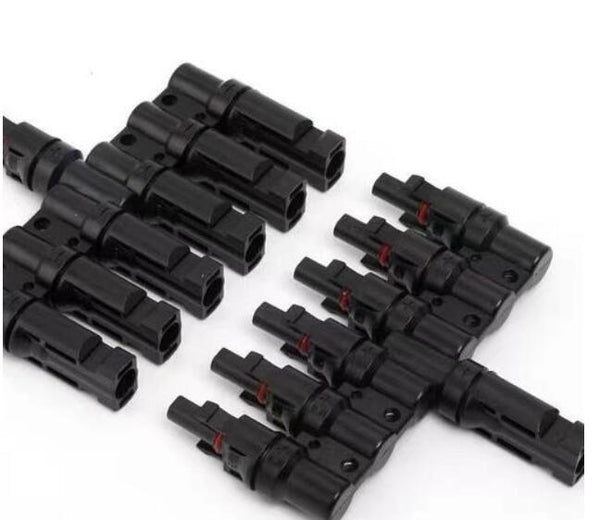 100 pares de conectores de cable para paneles solares tipo H 1 a 6 TUV