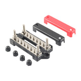 10 Pairs 12V/15A 6-way dual row Busbar