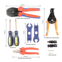 10 Packages IWISS LY-2546B CRIMPING TOOL KIT FOR MC4 CONNECTOR